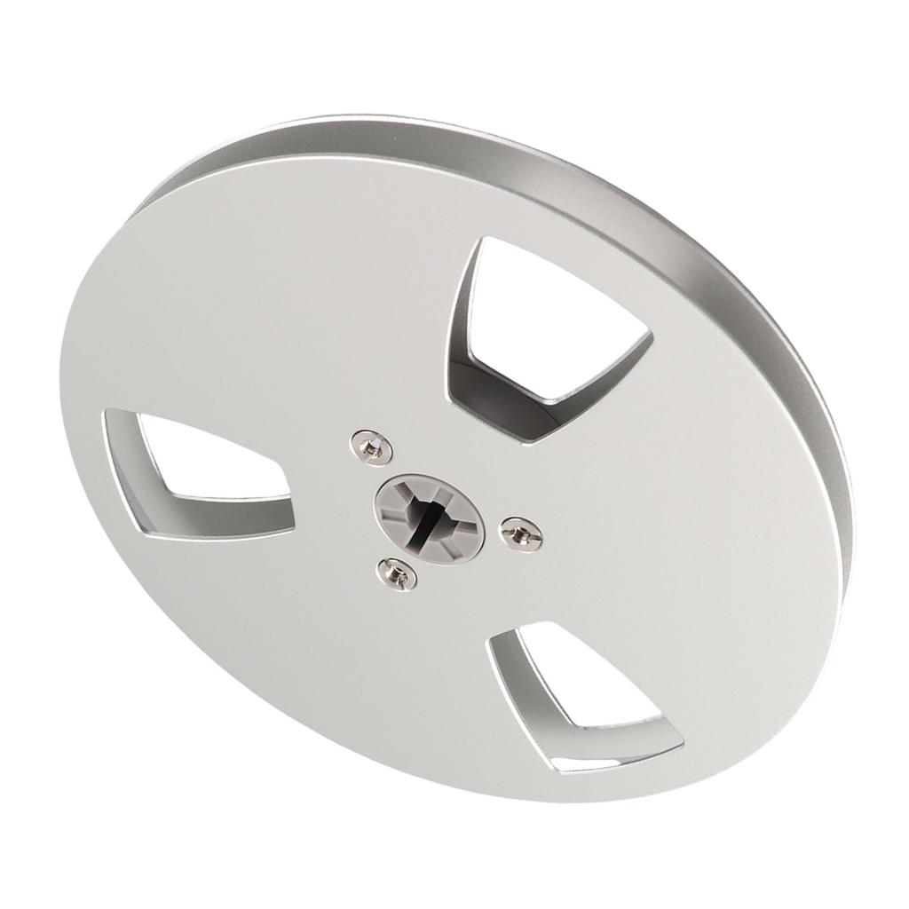 1 4 5 Inch Empty Tape Reel Aluminum Alloy 3 Hole Opening Machine Part Recording Takeup Reel