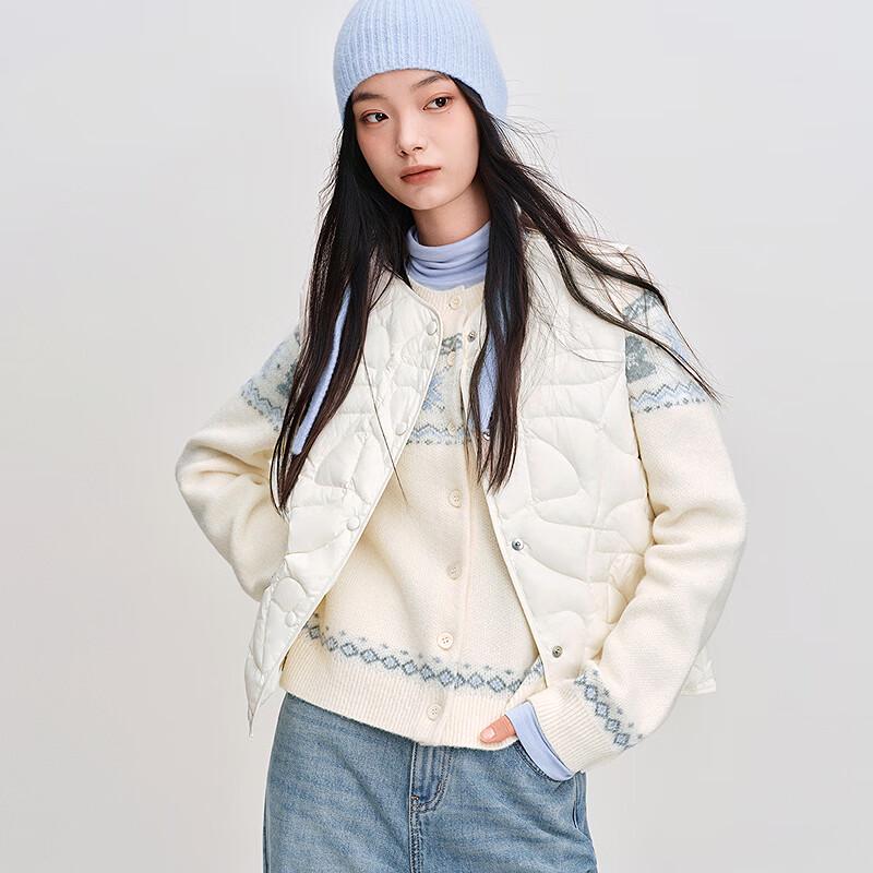 

Женский короткий пуховый жилет LED IN из вулканической породы L