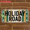 Souvenir Metal License Plate, Custom Auto Sign 15x30cm