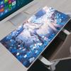 Mouse Pad Large XXL Anime Frieren Mouse Pad Office Desktop Nonslip Keyboard Desk Mat Computer Game Lockedge Extended Rug