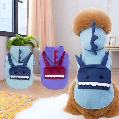Autumn and Winter New Pet Sweater Halloween Christmas Funny Outfit Teddy Transformation Outfit Robot Dog Clothes