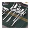 2-Piece Cutlery Rest Set, Spoon Fork Utensil Holder, Stainless Steel, Small, Reusable, for Cafes, Restaurants, Kitchen, Tableware Decoration (Gold)