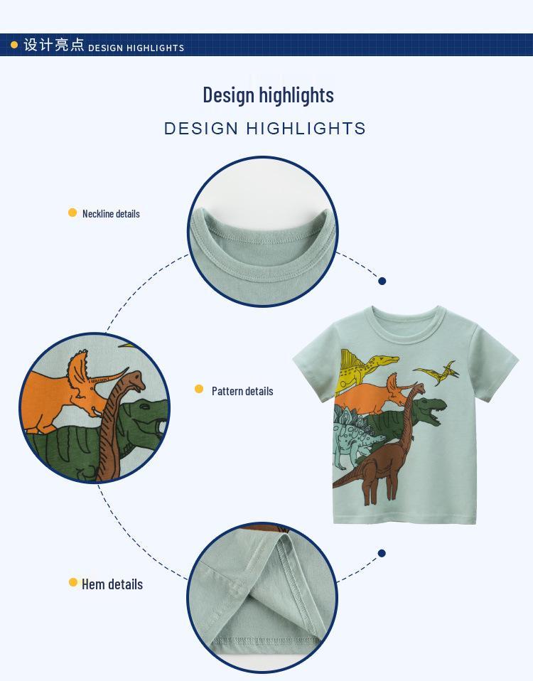 27kids Collezione T-shirt a Maniche Corte Estiva per Ragazzi 2024