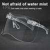 Outdoor-Fahrradbrille, klare Antibeschlaglinse, winddicht, sanddicht, leicht, für Männer und Frauen, Laufen, Motorradfahren, Sportbrille