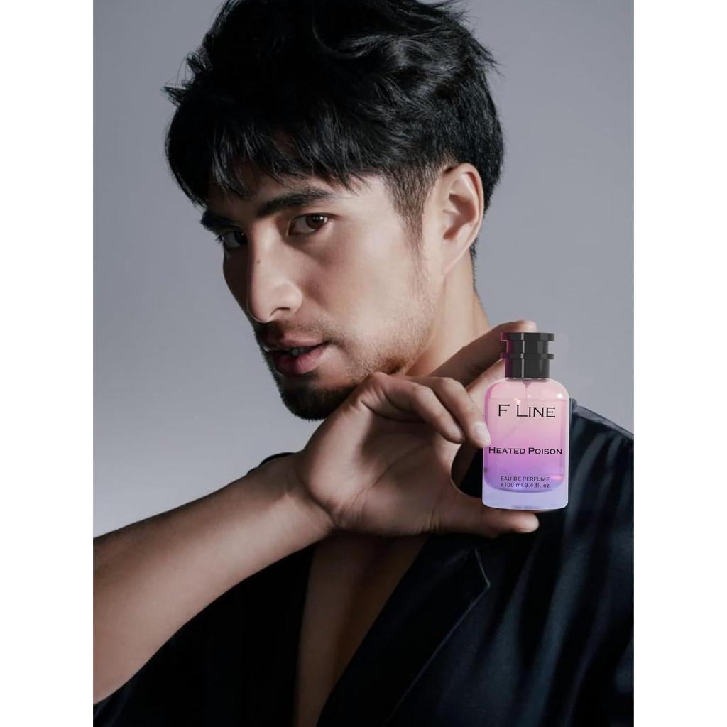 Heated Poison Unisex Perfume 100ml Pear | Bergamot | Cardamom & Musk | Bold Intense Fragrance for Men & Women