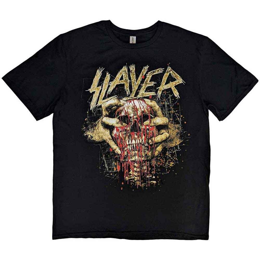 Slayer Skull Clench T-Shirt Black New Unisex T-Shirt M