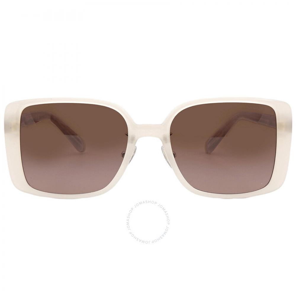 

Coach Brown Gradient Square Ladies Sunglasses HC8375 57475M 56