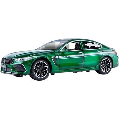 M8-Druckgussauto-Modellspielzeug im Maßstab 1:24, zurückziehbares Spielzeugfahrzeug mit Ton und Licht für Kinder, Kleinkinder, Jungen und Mädchen, Geschenkkollektion