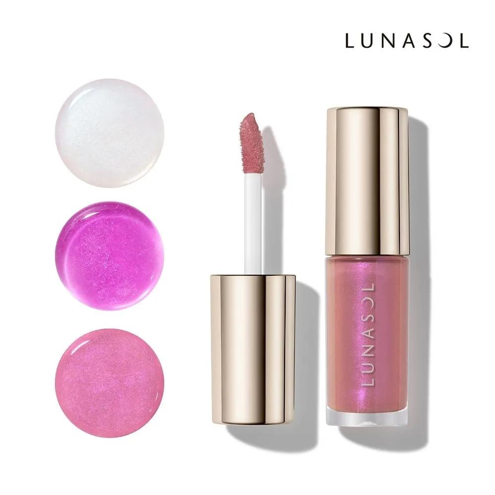 LUNASOL Illuminating Lip Oil Lip Gloss EX02 Mauve Smoke