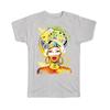 Gift T-Shirt : African Woman Portrait Profile Ethnic Art Black Culture Ethno