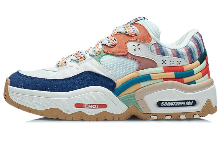Li Ning CF The One Низкие Повседневные Кроссовки Мужские Синие AGCR437-1 40