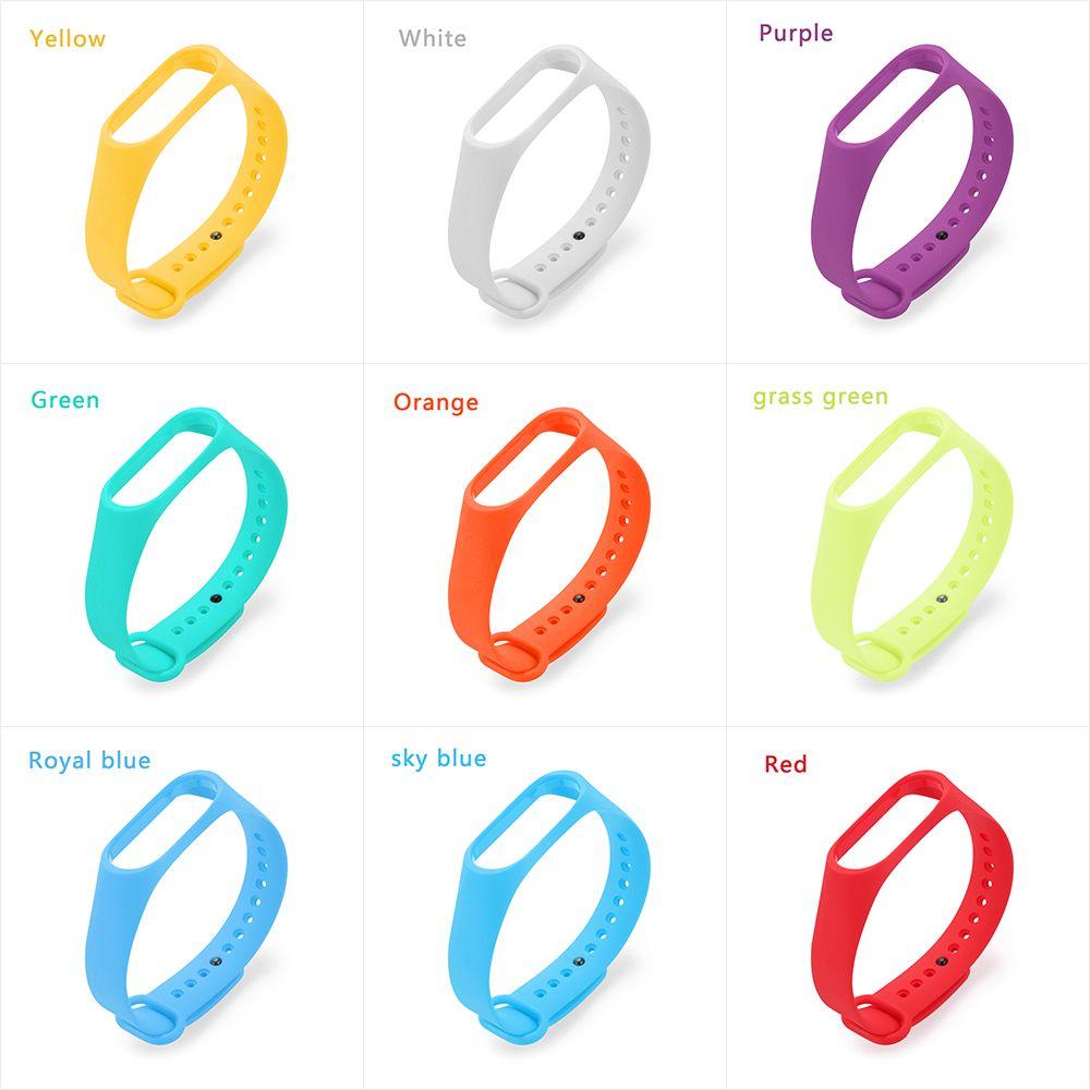 Sports Wristbands Dual Color Smart Bracelet Bracelet Silicone Strap Replacement Watch Band