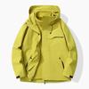 Men Women 3-in-1 Waterproof Windproof Hiking Jacket With Removable Inner Layer Outdoor Shell Coat
