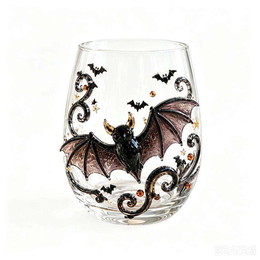 Halloween Glassware Decorative Glass for Seasonal Home Decor