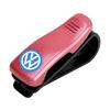 ear1 ABS Car Sun Glasses Clip Card Ticket Holder Fastener for Volkswagen VW Rline GTI Polo Golf Jetta Beetle Tiguan Touran Passat