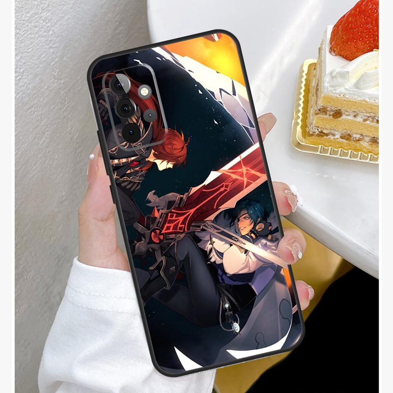 

Kaeya and Diluc Genshin Impact Case For Samsung Galaxy A53 A33 A23 A13 A15 A25 A35 A55 A54 A34 A14 A51 A12 A32 A52 Cover Samsung A71 4G