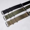Arashen Zulu Fabric Nato Strap, 26mm, for Watches, Nylon Strap, Thick G10 Strap with Satin Finish, Khaki