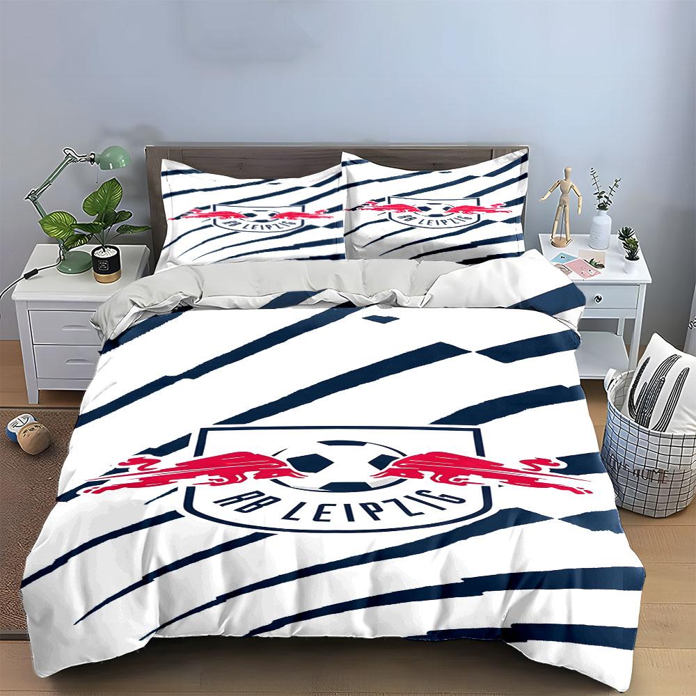 Red Bulls, Soccer Logo. Bedding Sets Duvet Cover Sets Duvet Covers Pillowcases(1*Duvet Cover 2*Pillowcases Without Duvet Insert)