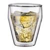 Bodum TITLIS Glass Set of Insulates Hot and Cold and Freezer Authentic Double-Wall Tumbler, 250ml, 2, Drinks, Double-Walled, Heat-Resistant Glass,
