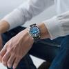Citizen 200m Wasserdicht Solar Quarzwerk Gummiarmband Uhr Herrenuhren Blaues Zifferblatt BN0166 01L BN0166-01L