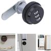 3-Digit Combination Mailbox Lock - Suitable for 12-25mm Installation Thickness, 7/8" Rotary Tongue Cam Lock for Cabinet Drawer