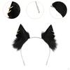 Animal Ear Band Doll Costume Decoration Handmade Hair Hoop Plush Toy for Party Role
