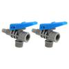 2PCS Trigger Sprayer Handle, Agricultural Sprayers Accessory Part Stable Uniform Easy to Control for Spraying Equipment 3L 5L 8L   Lawn   H