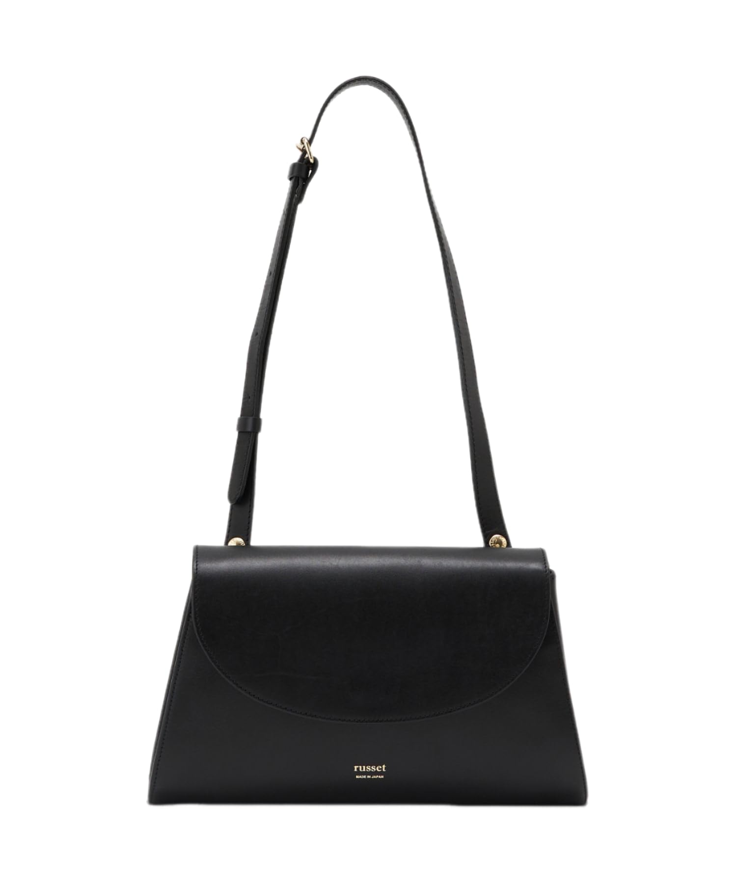 

Popular on SNS Leather Flap Shoulder Bag RUZ10A2322A0009 Free Black [Rashit] чорний