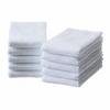 Pure White Face Set of Made In Japan 33 X for and Bulk Purchase 240 Towels, 10, (Senshu Towel), Approx. 87cm, Thin, Quick-Drying, Kitchen, Bathroom,