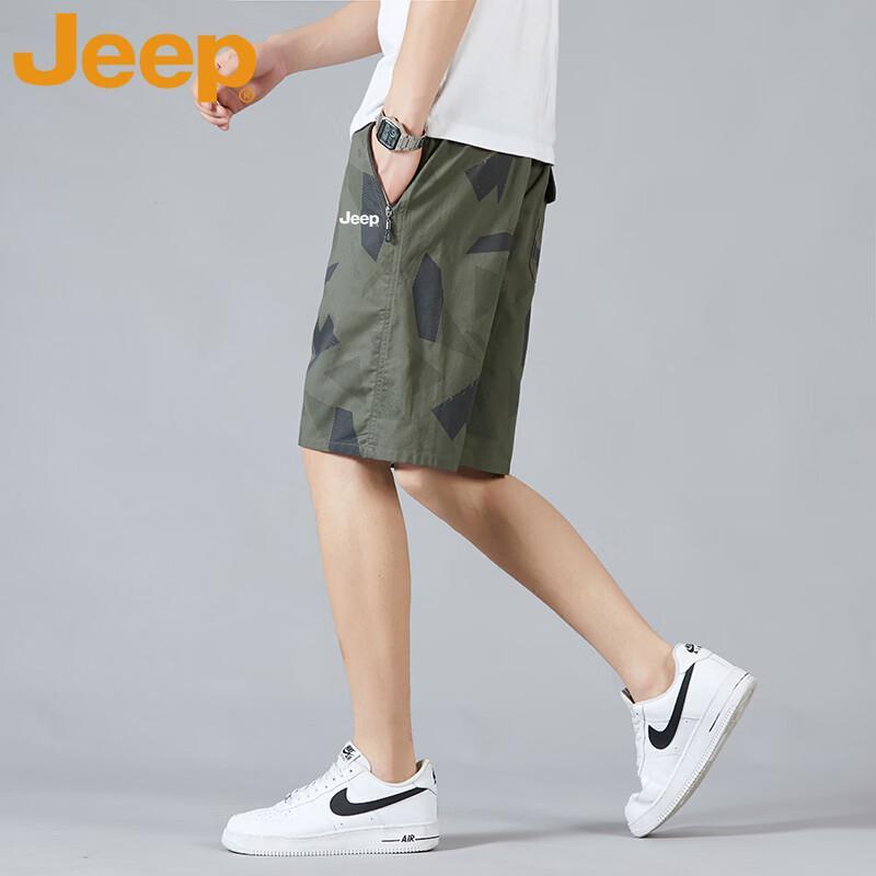 JEEP Men s Cotton Casual Outdoor Shorts 6XL
