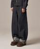 IDWS Bolly Roll Up Raw Denim Pants Indigo