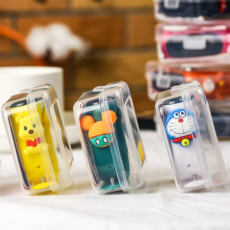 

[с упаковкой] мультяжные детские часы женские для старшеклассниц и учениц средней школы, милые чёрный