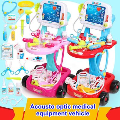 مجموعة أدوات طبية للعيادة الطبية الصغيرة من Play House Simulation Happy Little Doctors