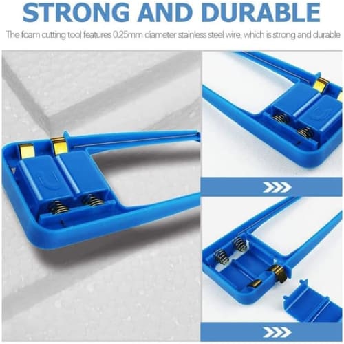 Styrofoam Cutter, Electric Heated Wire Cutter for DIY Crafts, Foam Cutter, Heated Foam Carving Knife Kit, Battery Operated, Multifunctional, Portable,