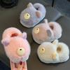 Children Shoes Antiskid Warm Women Slippers Lovely Cute Cartoon Winter Cotton Inserts Cotton Slippers Girl Sneakers Zapatos Niña