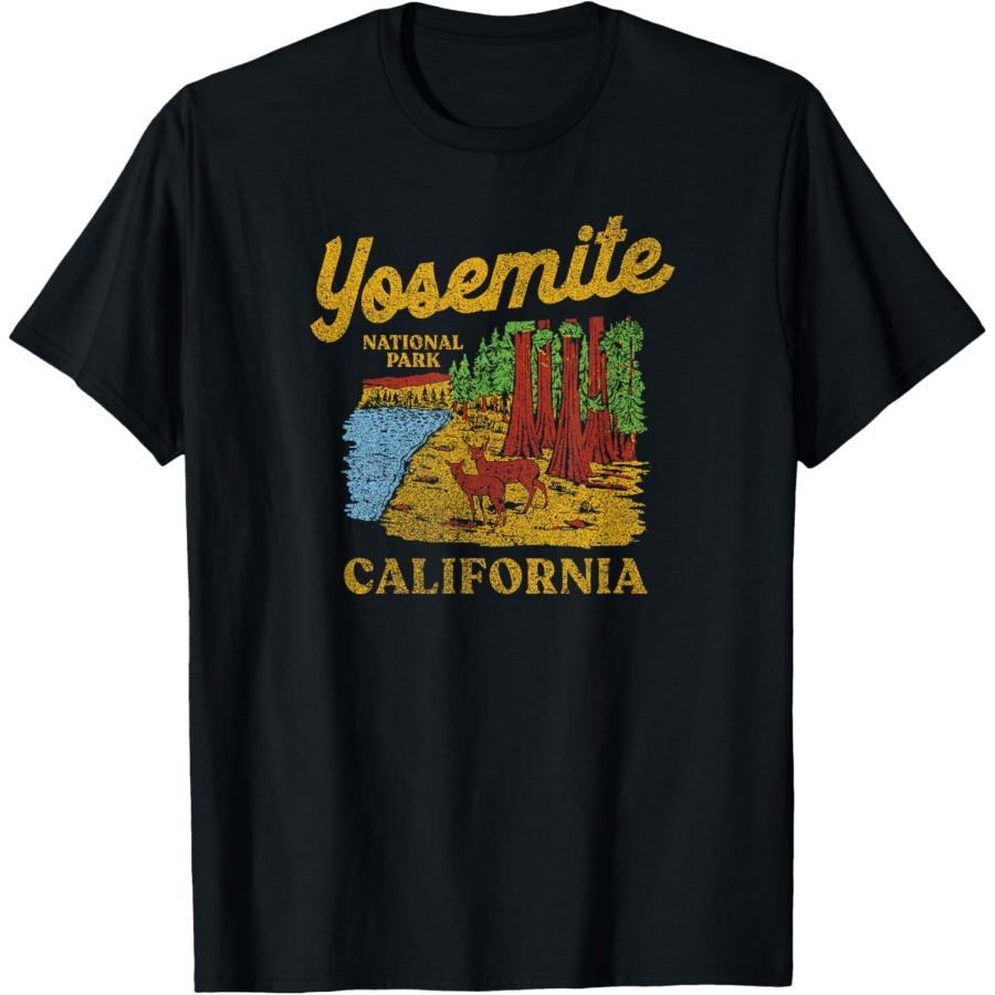 Yosemite National Park Redwoods Graphic T-Shirt S