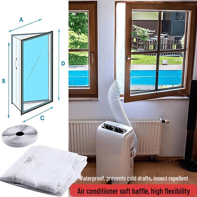 

Handon Portable AC Window Seal Kit for Sliding Doors