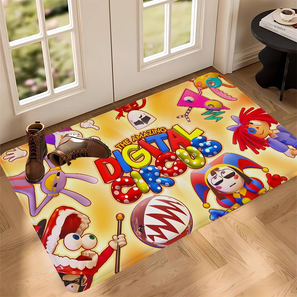 Popular Animated The A-Amazing D-Digital C-Circus Room Mats Anti-slip Absorb Water Long Strip Cushion Bedroon Mat Household