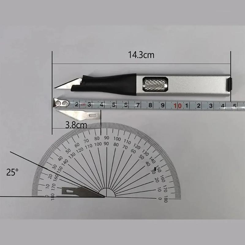 Handmade Paper Cutting, DIY Carving Knife, Multi-purpose Aluminum Alloy Tool Knife, Express Delivery, Unboxing, Small Art Knife