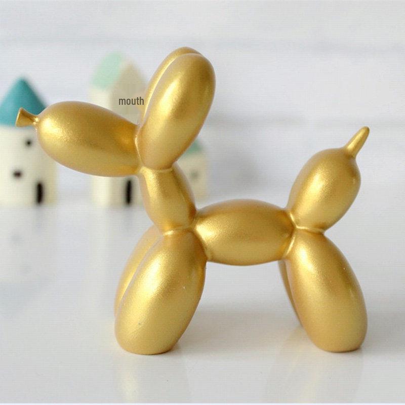 Balloon Dog Resin Cake Topper - Birthday Party Decoration and Gift