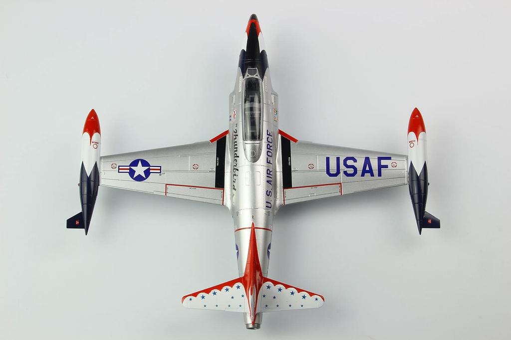 PLATZ US Air Force Trainer Shooting Star Thunderbirds Plastic Model 1/72 T-33A AC-52