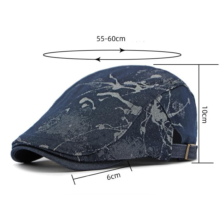 Men's Beret Cotton Cap Women