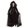 1/2pcs Halloween Witch Cape Elegant Masquerade Events Cloak Double-Layer Cosplay Vampire Costume Accessory for Themed Party Robe