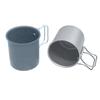 Durability Aluminum Alloys Cup Travelling Hand Brewed Coffees Cup Climbing Cup for Camping Hiking and Picnics