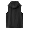 Men's Summer Loose Fit Sleeveless Hoodie Vest Casual Linen Pullover Shirt Lightweight Breathable Beachwear