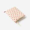 Quilted Fabric Book Cover Stripe Diary Book Jacket Cute Polka Dot Book Protector  Student