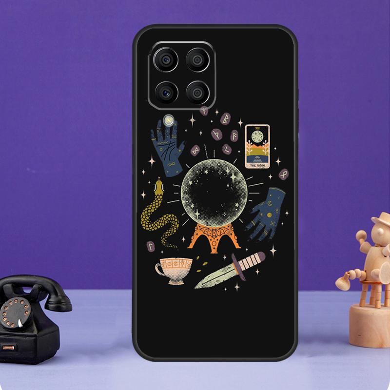 Witch Aesthetic Art Case For Samsung Galaxy M31 M51 M21 M30s M20 M14 M34 M54 M12 M32 M52 M13 M23 M33 M53 M55