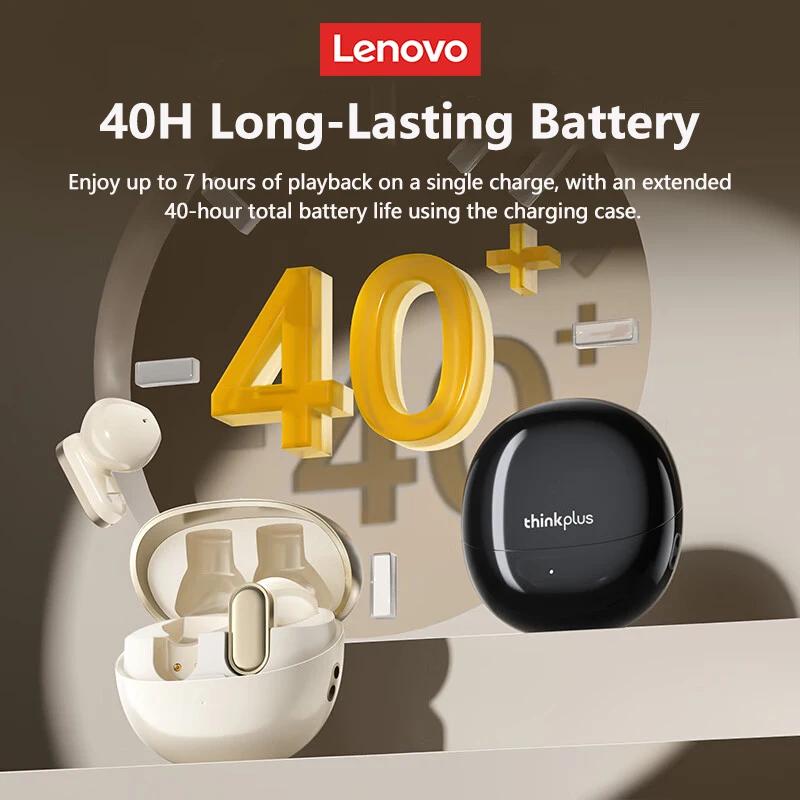 Original Lenovo LP19 Pro TWS Drahtlose Ohrhörer Bluetooth 5.4 Sport-Headset Dual Modus HD Musik Gaming Ohrhörer