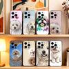 Malerei A-Art Shih Tzu Handyhülle Für iPhone 17, 16,15,14,13,12,11 Plus,Pro Max, Andere Weiche Schwarze Hülle