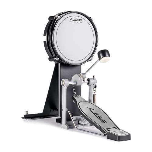 Alesis Nitro Pro XL Elektroniczny Zestaw Perkusyjny z Cichymi Padami Siateczkowymi Dwu-Strefowymi, Ponad 500 Autentycznych Brzmień BFD, Bluetooth, Drumeo i USB MIDI